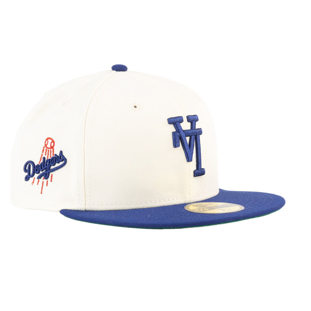 Los Angeles Dodgers Chrome White/Game Blue "Upside Down" | New Era 59Fifty Fitted