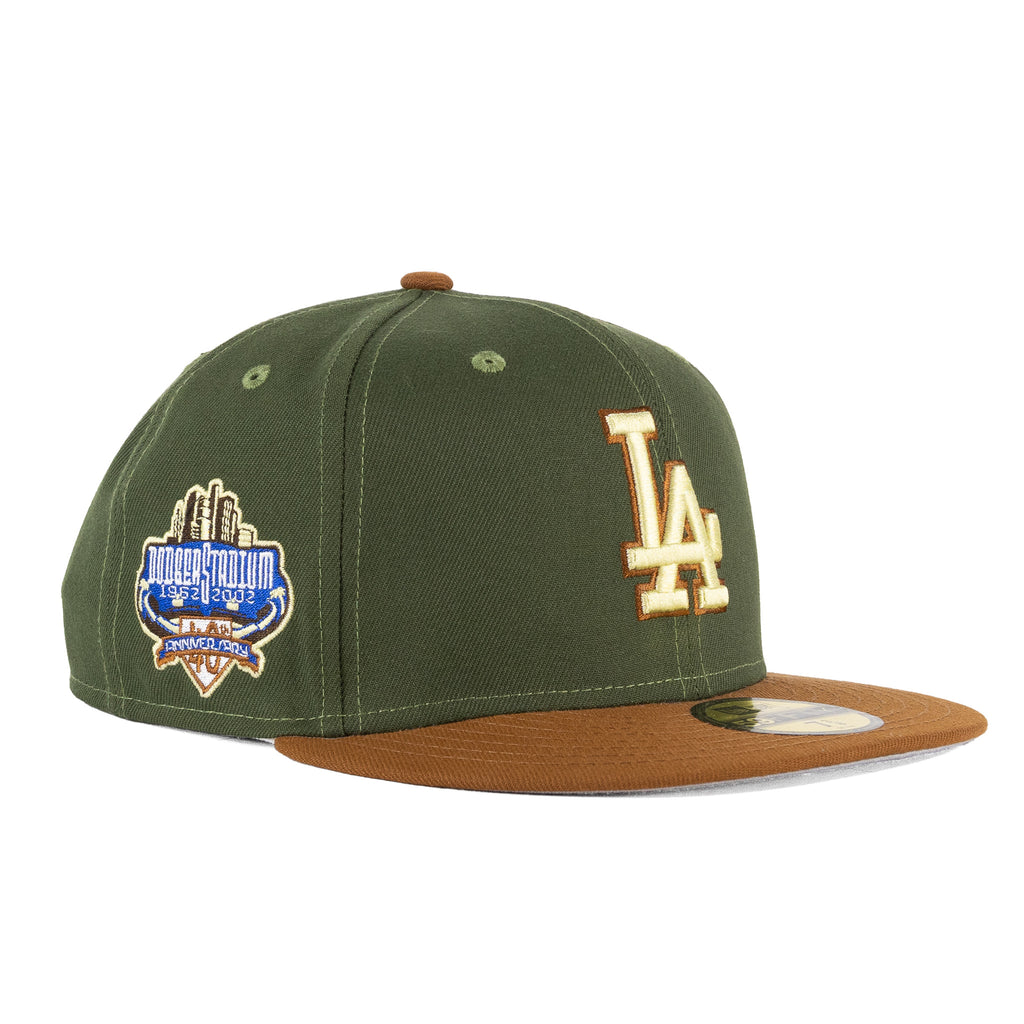 Los Angeles Dodgers Raf Green/Toasted Brown "Two Tone" | New Era 59Fifty Fitted