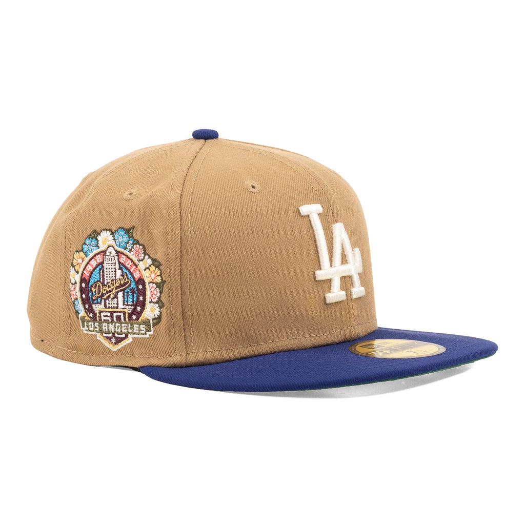 Los Angeles Dodgers Khaki/Game Blue "Botanical" | New Era 59Fifty Fitted