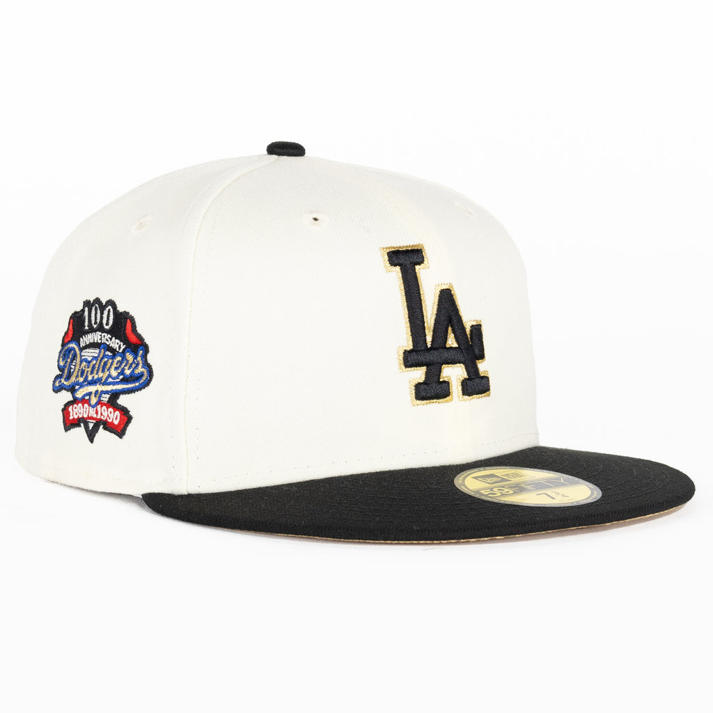 Los Angeles Dodgers Chrome White/Black "Chrome Pack" | New Era 59Fifty Fitted