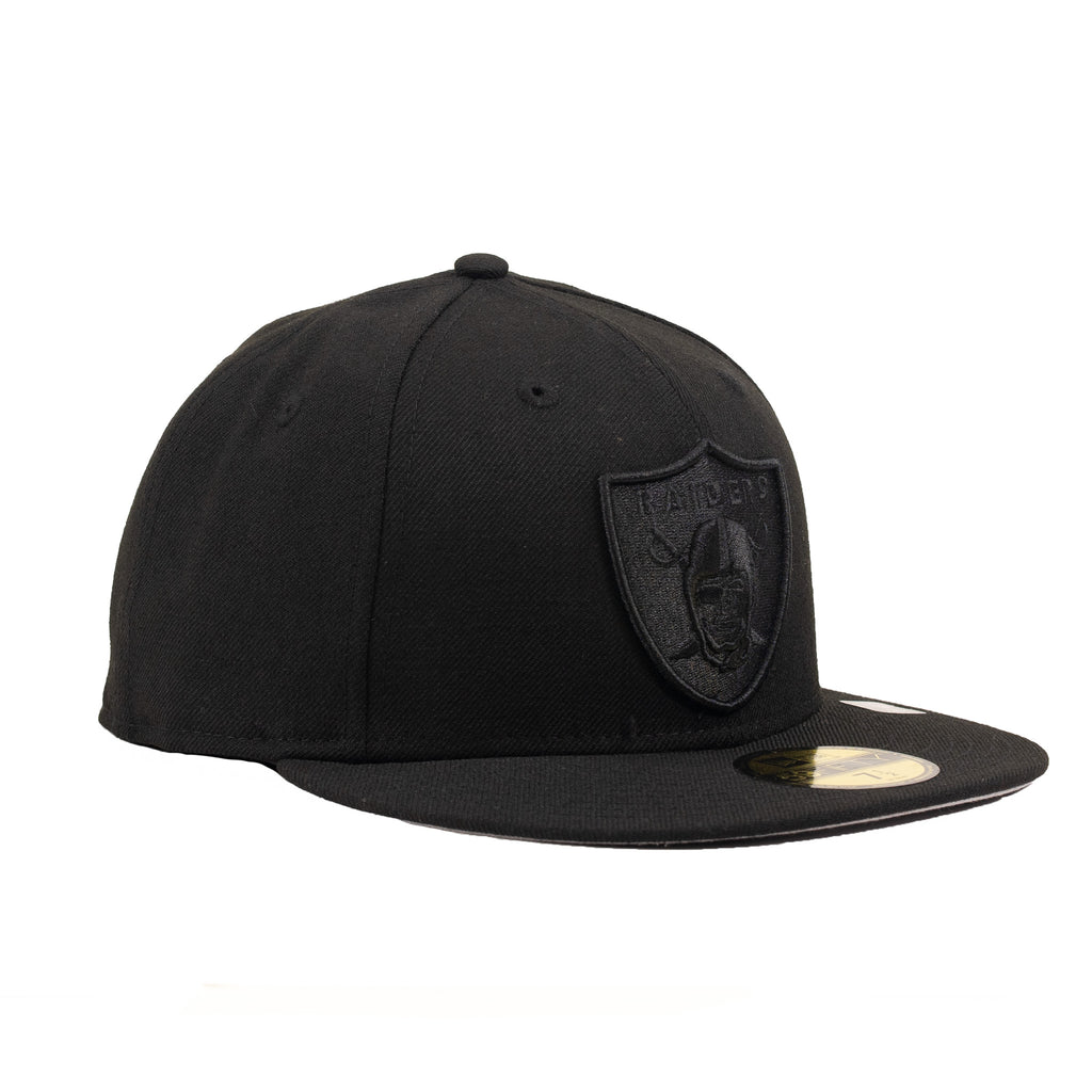 Las Vegas Raiders Blackout "Basic" | New Era 59Fifty Fitted