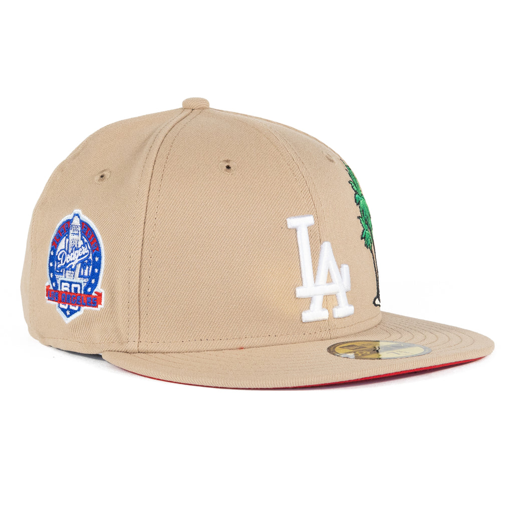 Los Angeles Dodgers Camel Tan "Palm Tree" | New Era 59Fifty Fitted