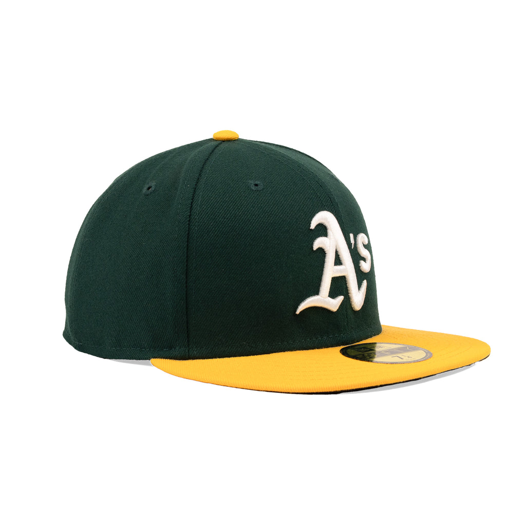 Oakland Athletics Dark Green/Yellow HM "Authentic Collection" | New Era 59Fifty Fitted