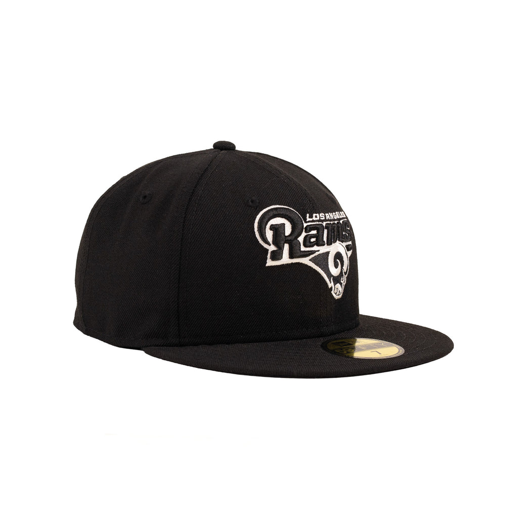 Los Angeles Rams Black/White "Script" | New Era 59Fifty Fitted