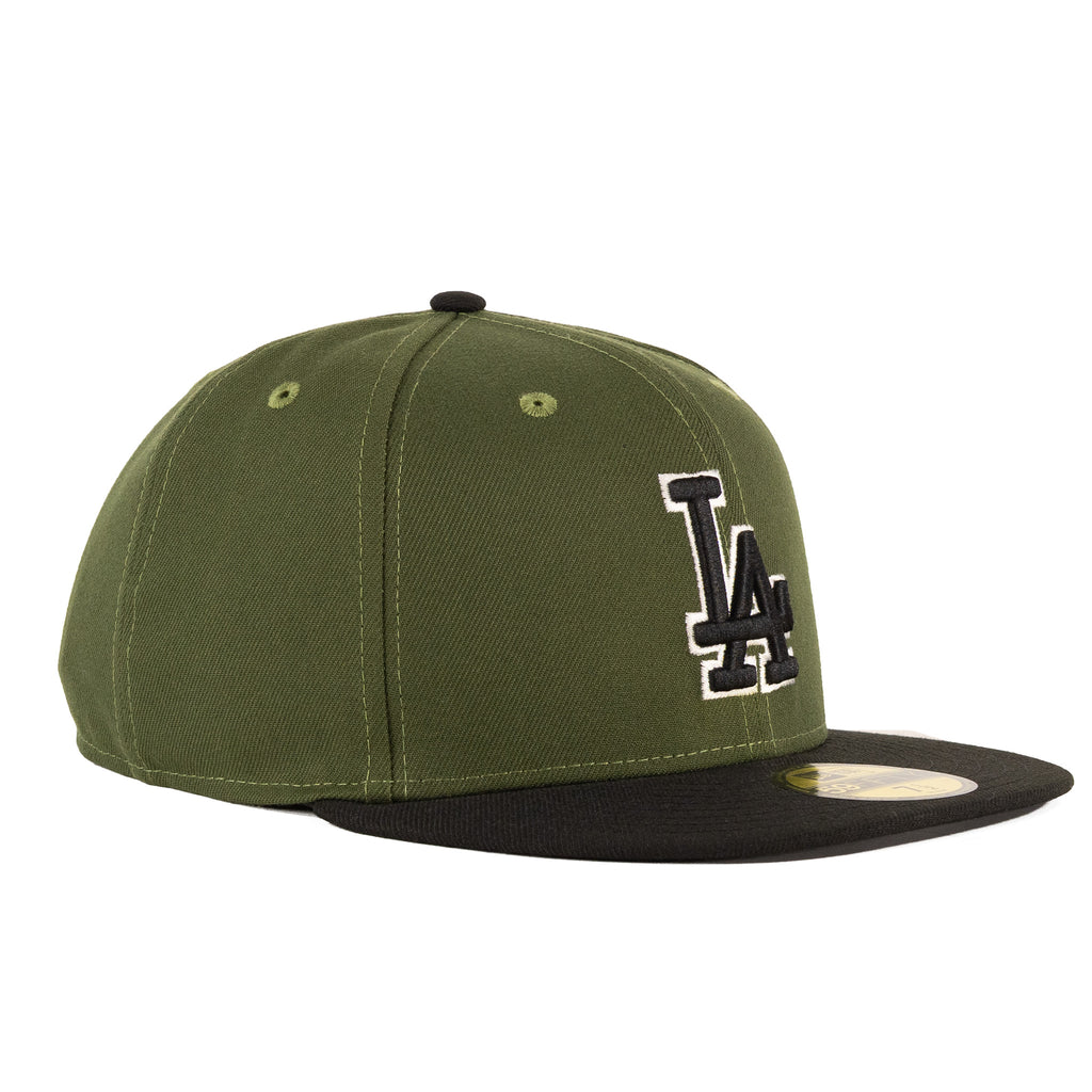Los Angeles Dodgers Raf Green/Black "Two Tone" | New Era 59Fifty Fitted