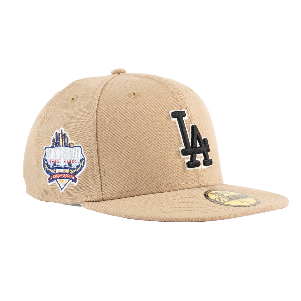 Los Angeles Dodgers Camel Tan/Black/White "Outline Pack" | New Era 59Fifty Fitted