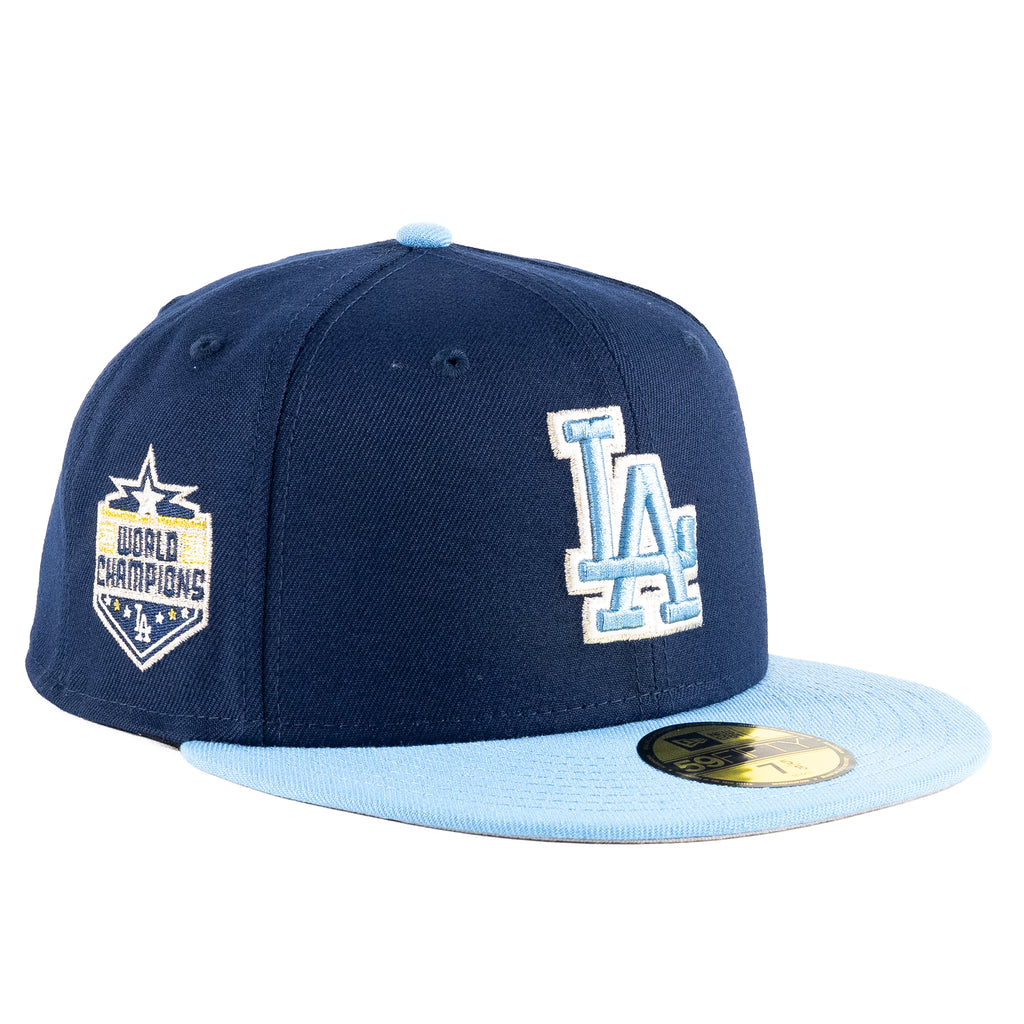 Los Angeles Dodgers Ocean Blue/Sky Blue "Two Tone" | New Era 59Fifty Fitted