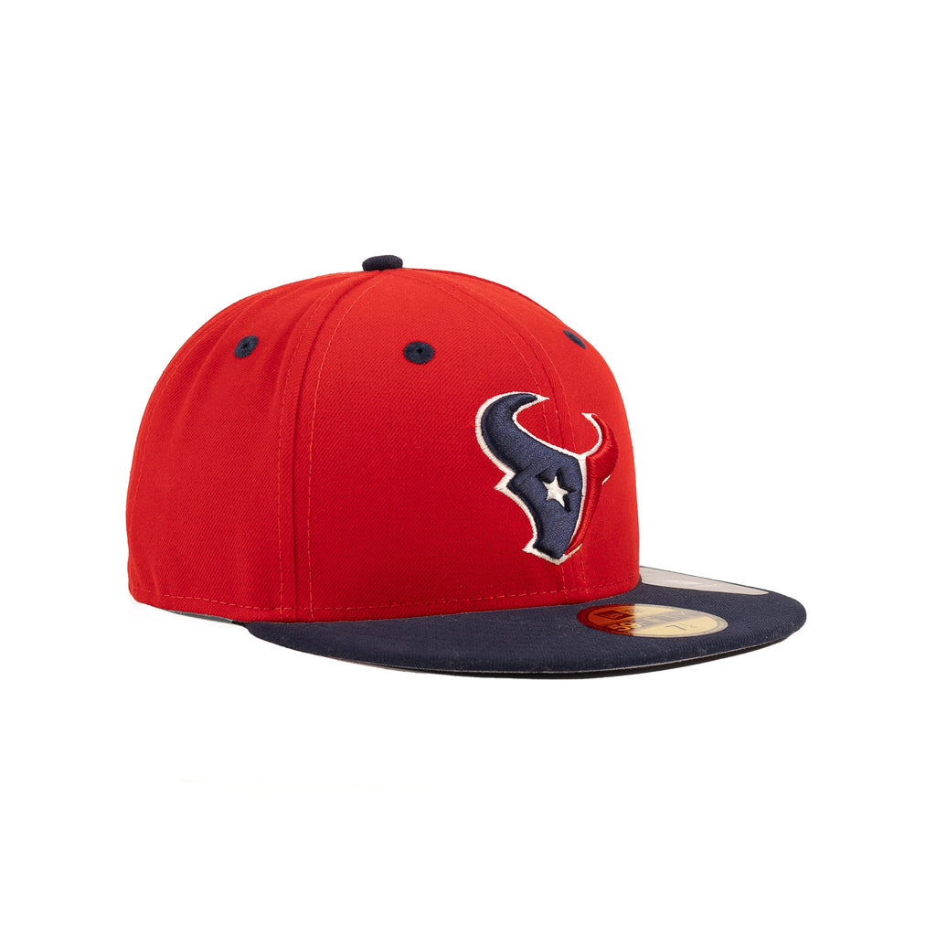 Houston Texans Red/Navy Blue "Two Tone" | New Era 59Fifty Fitted
