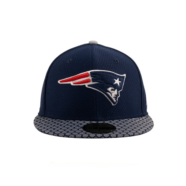 New England Patriots Navy Blue/Hexagon Visor 