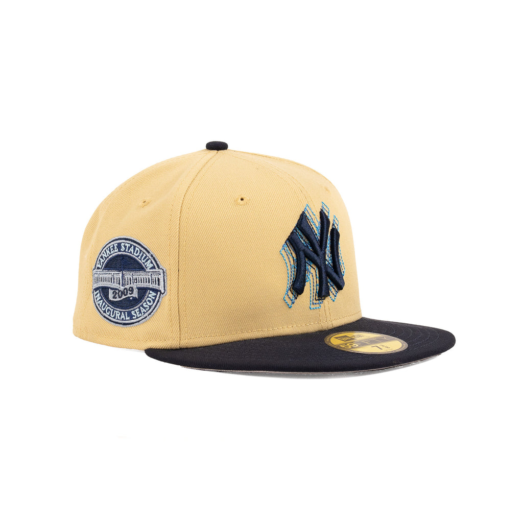 New York Yankees Vegas Gold/Navy Blue "Illusion" | New Era 59Fifty Fitted