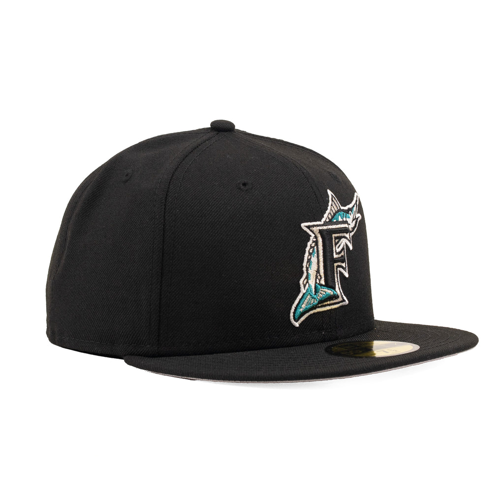 Miami Marlins Black "Cooperstown" | New Era 59Fifty Fitted