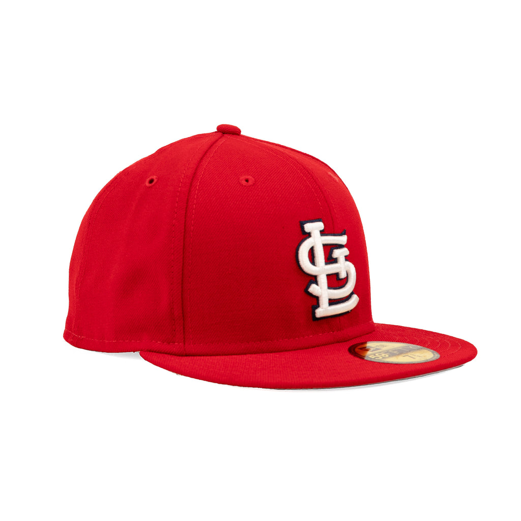 St. Louis Cardinals Scarlet Red w 2006 World Series Patch "Authentic Collection" | New Era 59Fifty Fitted