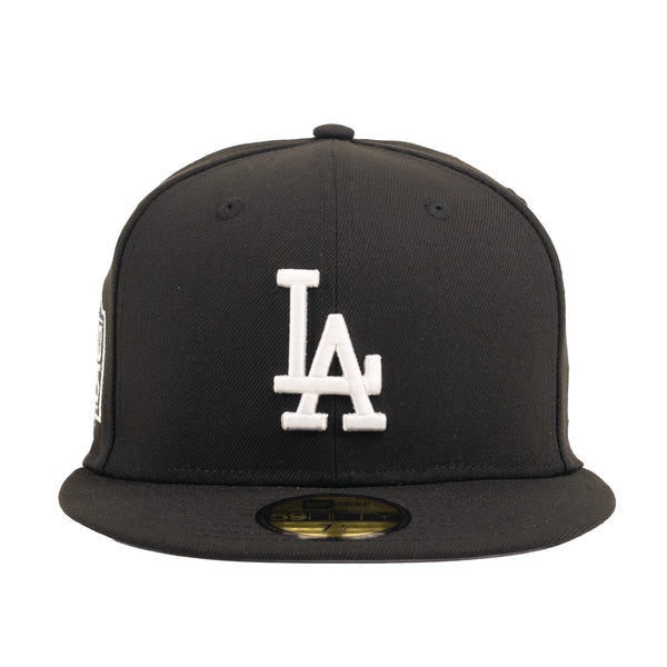 Los Angeles Dodgers Black/White w 2020 World Series Patch 