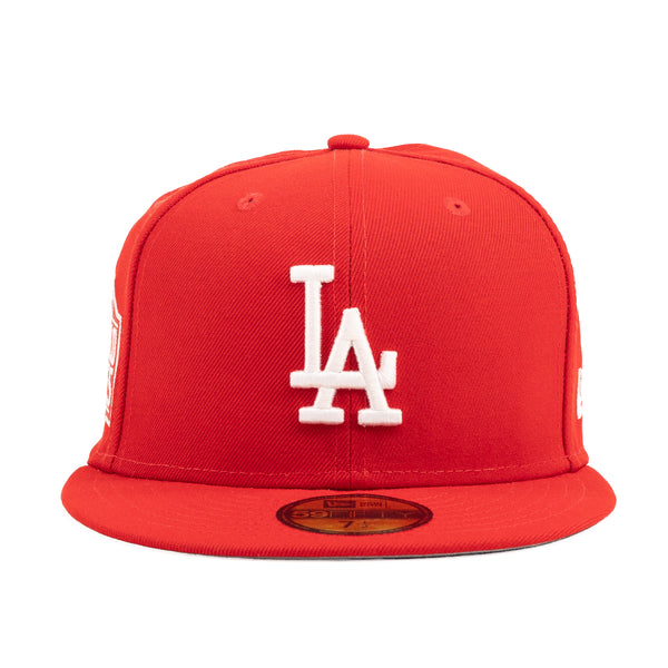 Los Angeles Dodgers Scarlet Red w 2020 World Series Patch 