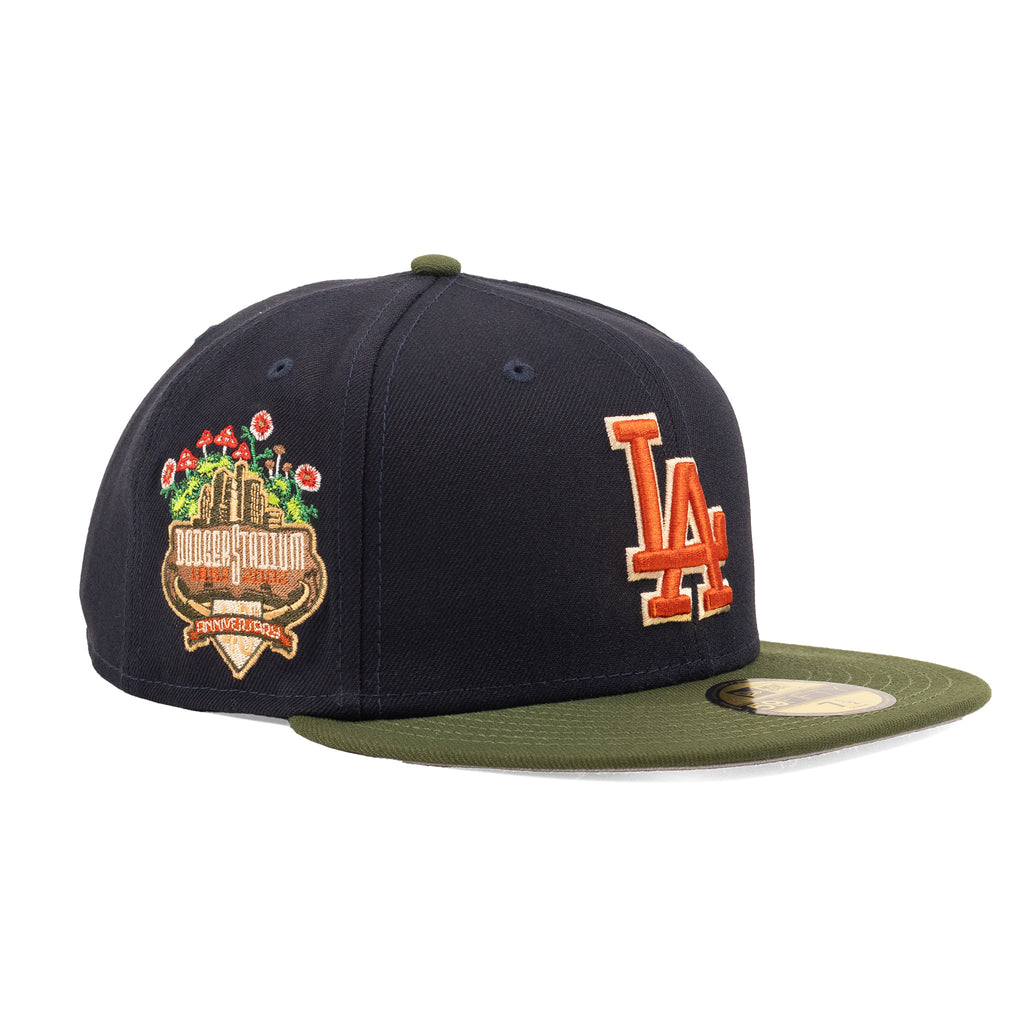 Los Angeles Dodgers Navy Blue/Raf Green "Two Tone" | New Era 59Fifty Fitted