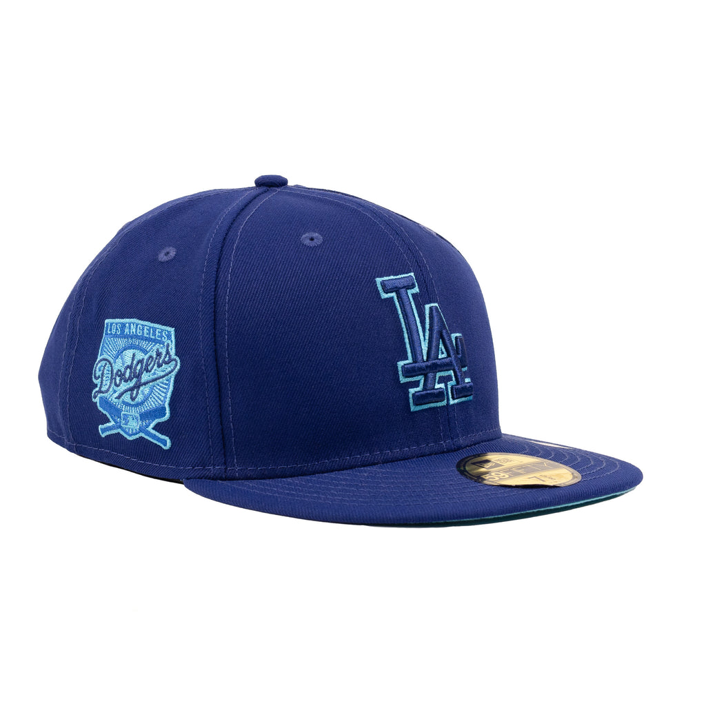 Los Angeles Dodgers Game Blue/Turquoise Outline "Outline Pack" | New Era 59Fifty Fitted