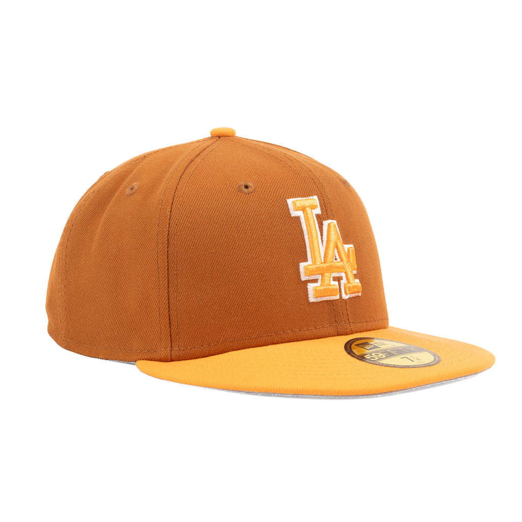 Los Angeles Dodgers Toasted Brown/Light Orange "Two Tone" | New Era 59Fifty Fitted