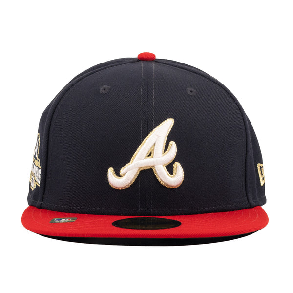 Atlanta Braves Navy Blue/Scarlet Red 