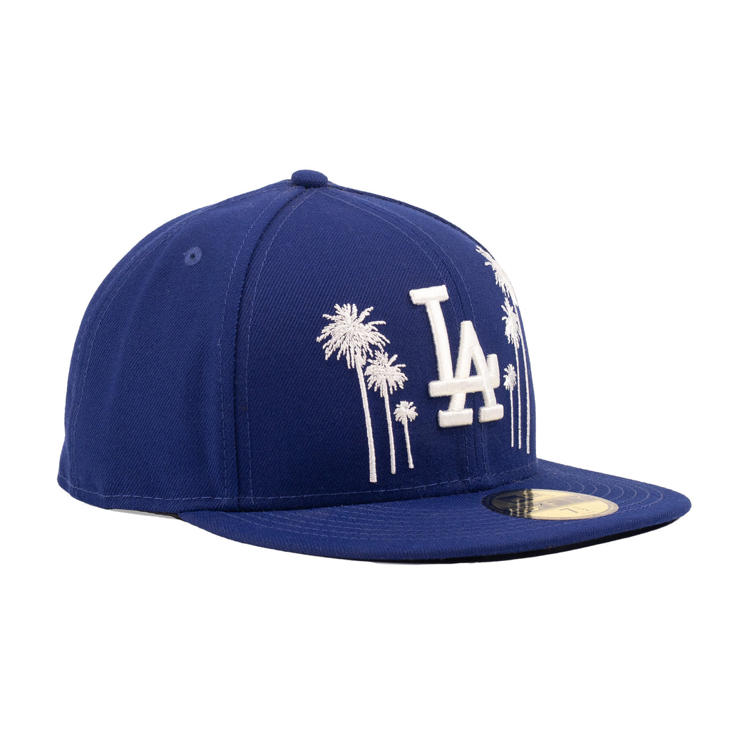 Los Angeles Dodgers Game Blue w ASG Script "Palm Tree" | New Era 59Fifty Fitted