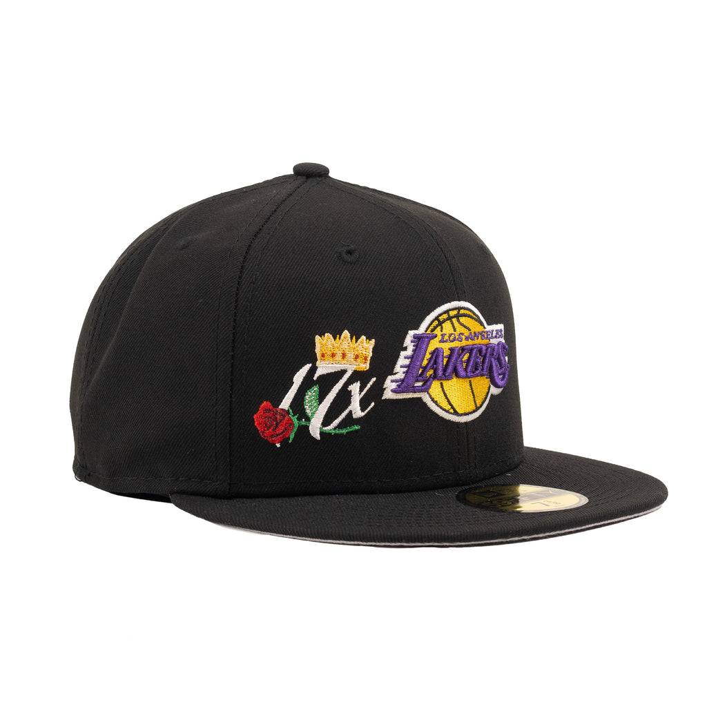 Los Angeles Lakers Black "Crown Champs" | New Era 59Fifty Fitted