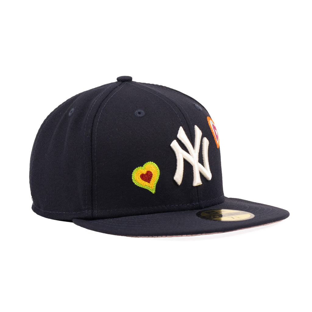 New York Yankees Navy Blue "Chain Heart" | New Era 59Fifty Fitted