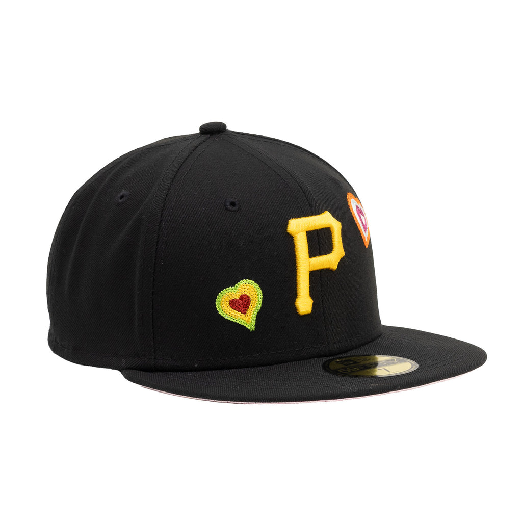 Pittsburgh Pirates Black/Yellow "Chain Hearts" | New Era 59Fifty Fitted
