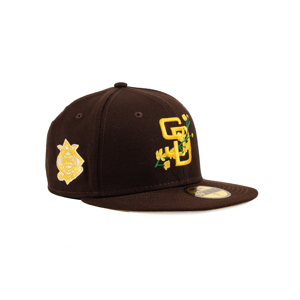 San Diego Padres Brown/Manilla "Side Patch Bloom" | New Era 59Fifty Fitted