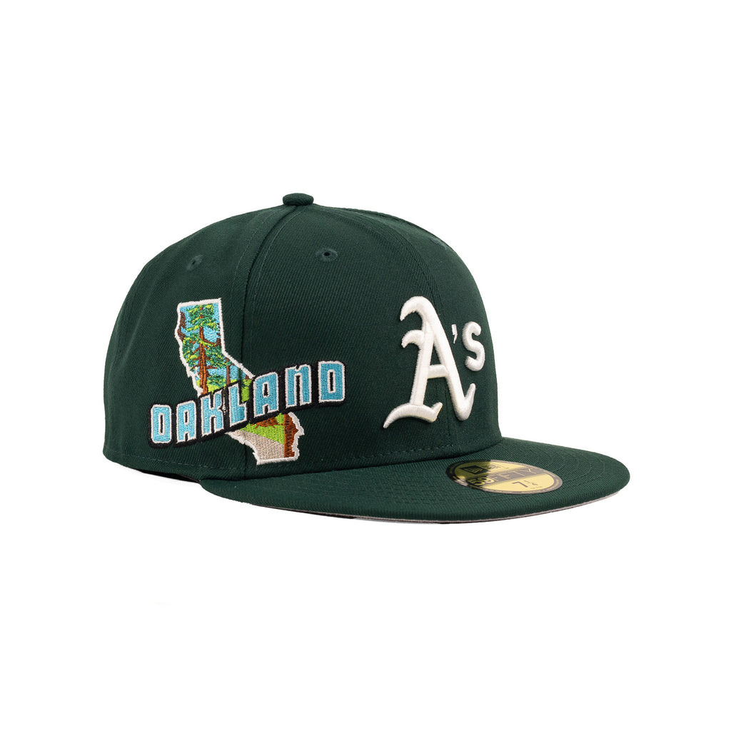 Oakland Athletics Dark Green "State" | New Era 59Fifty Fitted