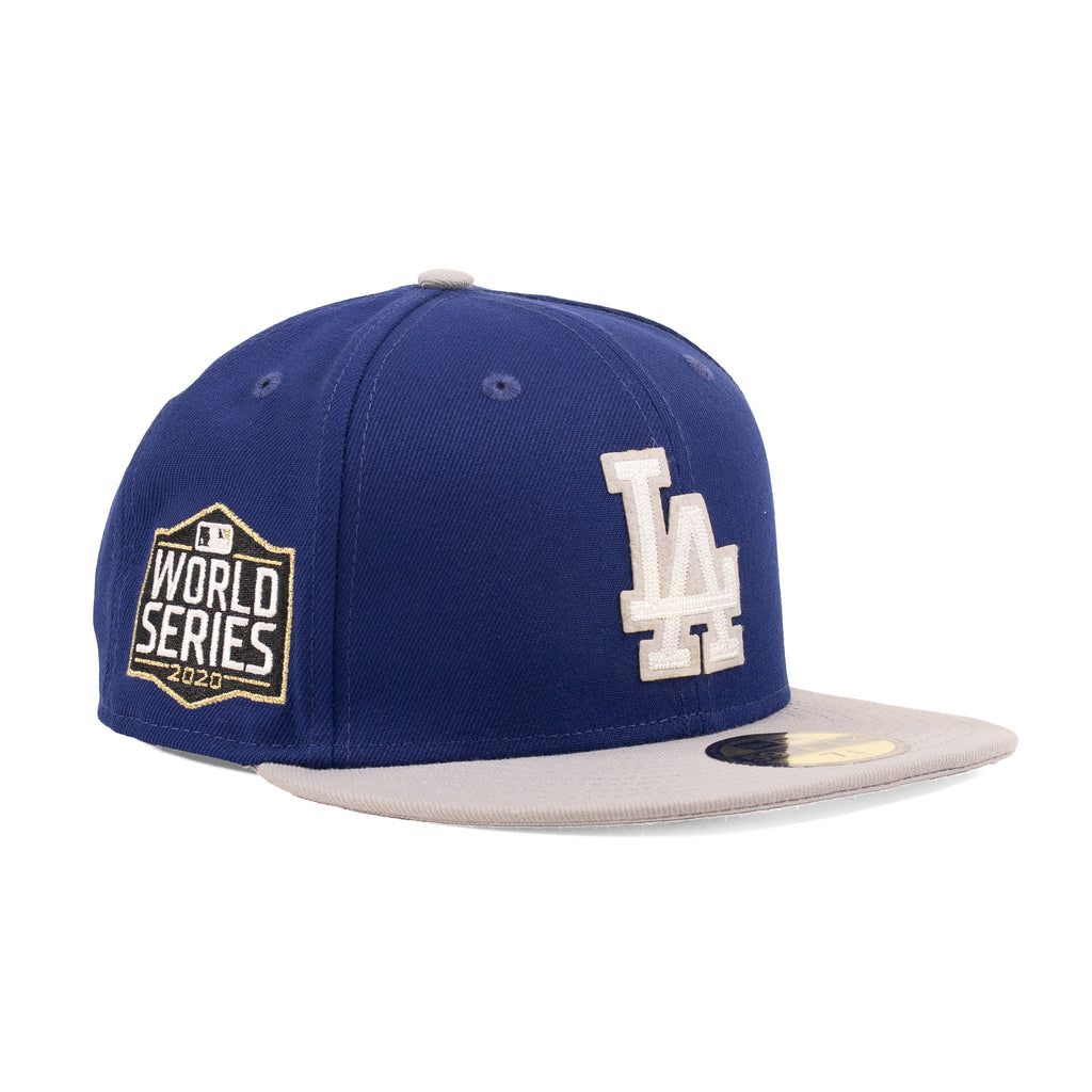 Los Angeles Dodgers Game Blue/Gray "Letterman" | New Era 59Fifty Fitted