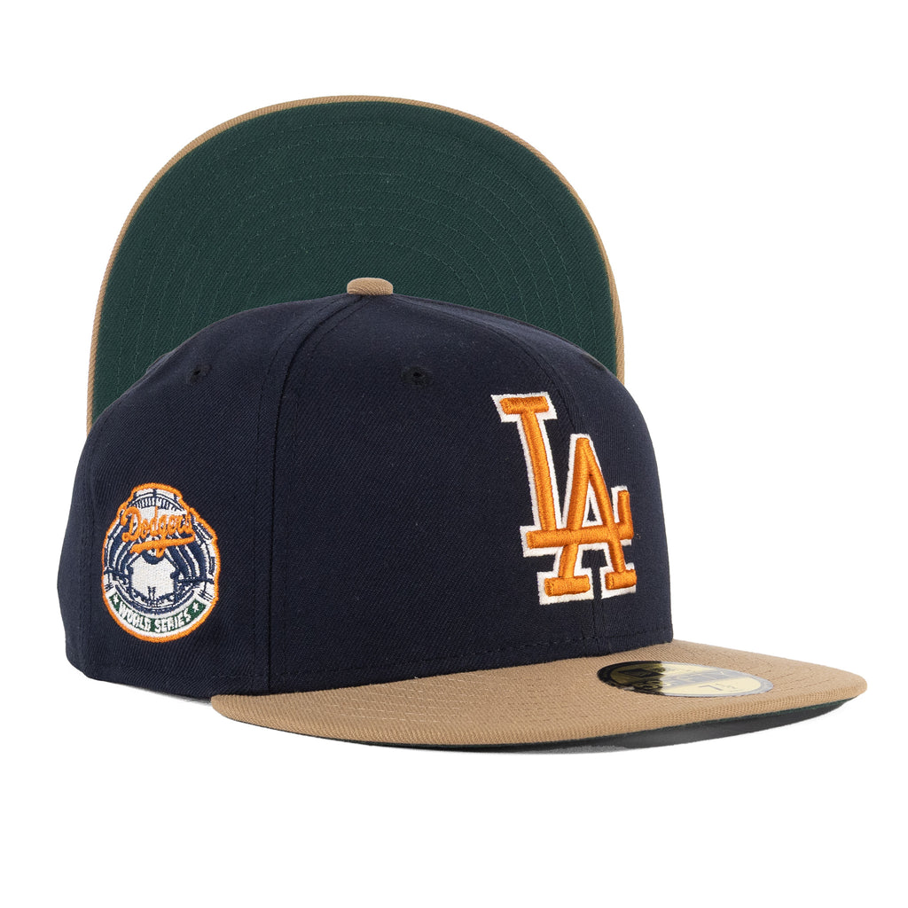 Los Angeles Dodgers Navy Blue/Khaki "Two Tone" | New Era 59Fifty Fitted