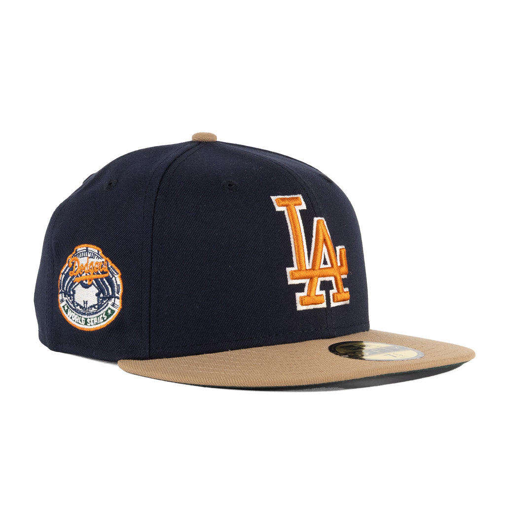 Los Angeles Dodgers Navy Blue/Khaki "Two Tone" | New Era 59Fifty Fitted