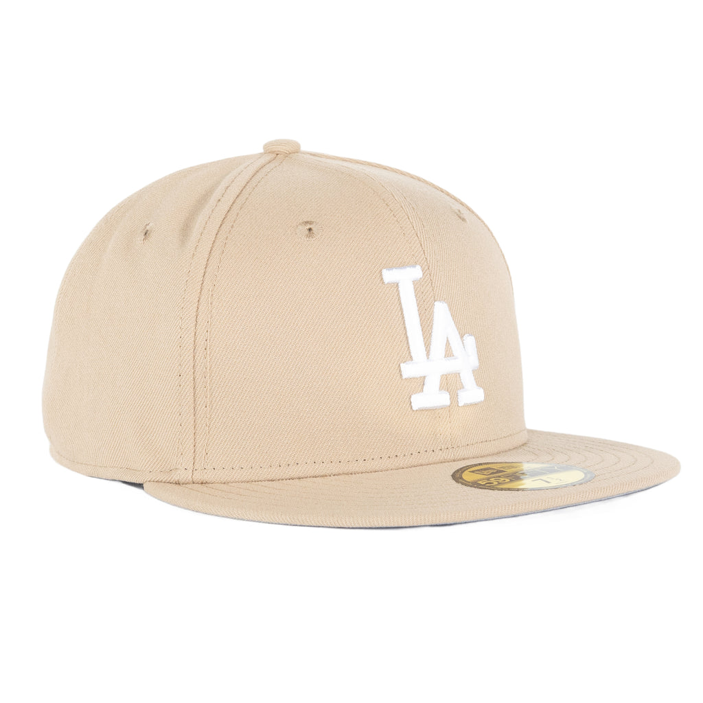 Los Angeles Dodgers Camel Tan "One Tone" | New Era 59Fifty Fitted