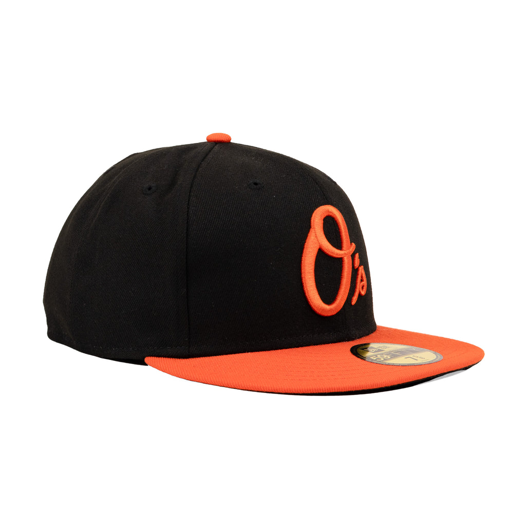Baltimore Orioles Black/Orange ALT "Authentic Collection" | New Era 59Fifty Fitted