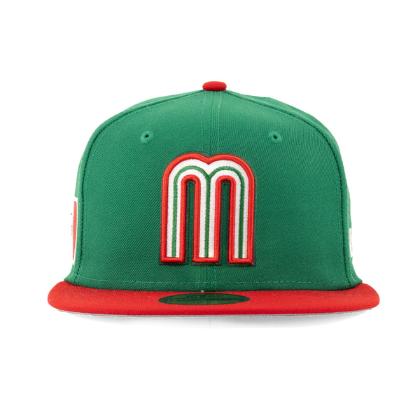 Mexico Baseball Kelly Green/Scarlet Red 