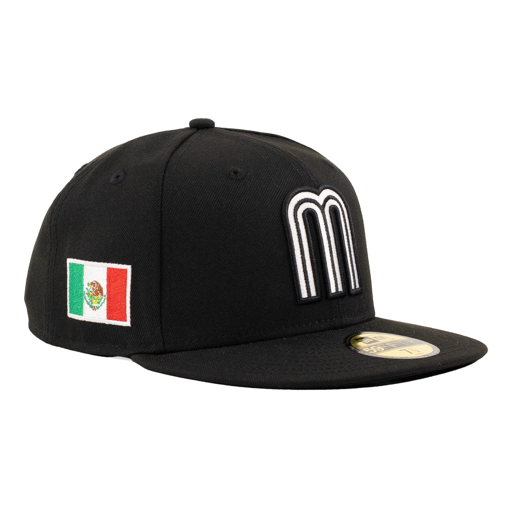 Mexico Baseball Black/White "Basic" | New Era 59Fifty Fitted