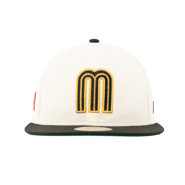 Mexico Baseball Chrome White/Black 