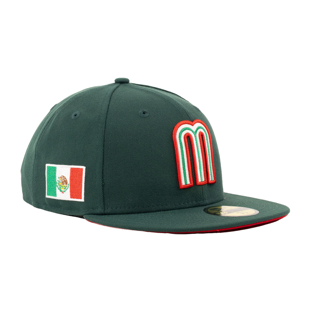 Mexico Baseball Dark Green "One Tone" | New Era 59Fifty Fitted