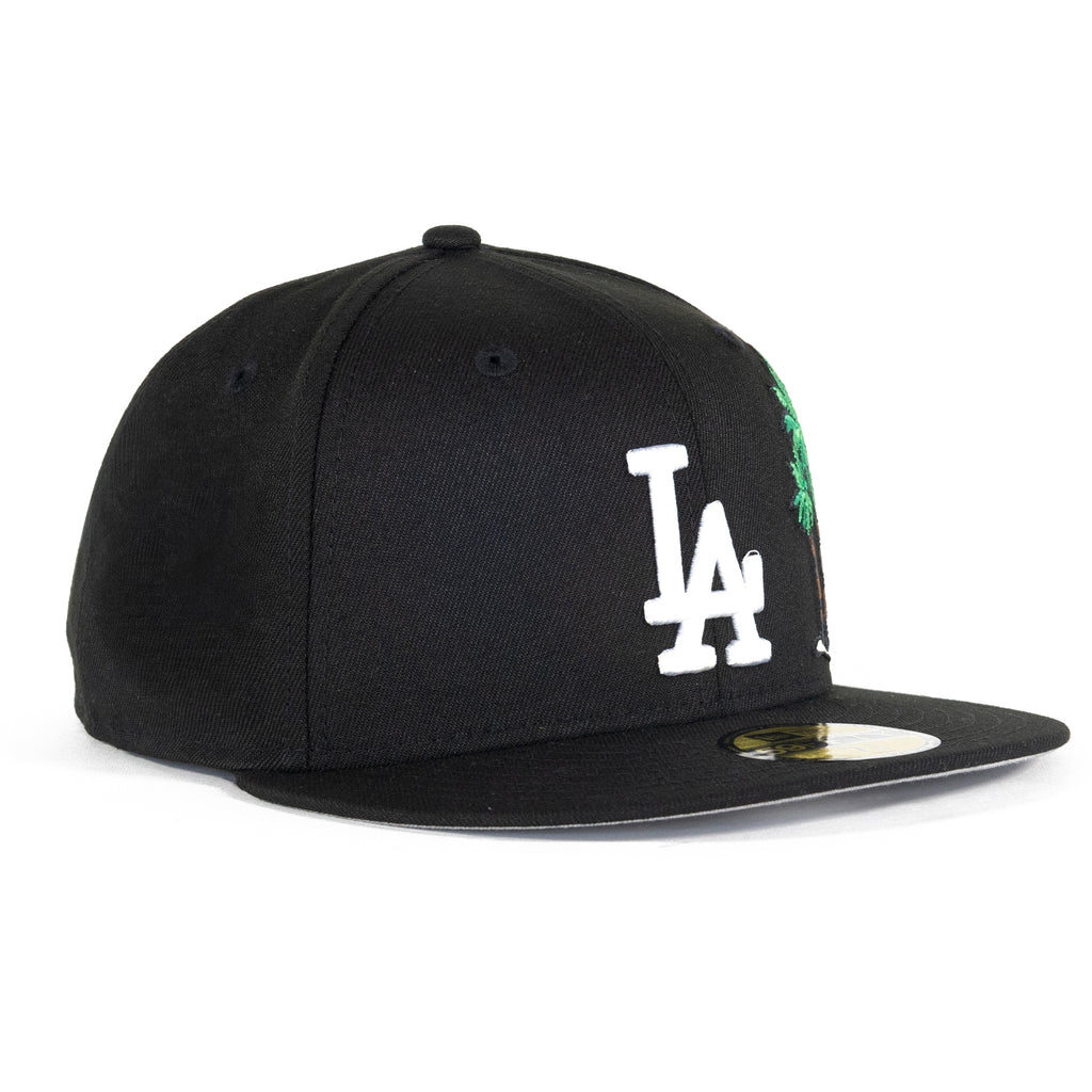 Los Angeles Dodgers Black/White "Palm Tree" | New Era 59Fifty Fitted
