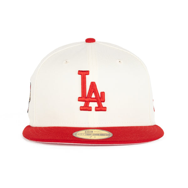 Los Angeles Dodgers Chrome White/Scarlet Red 