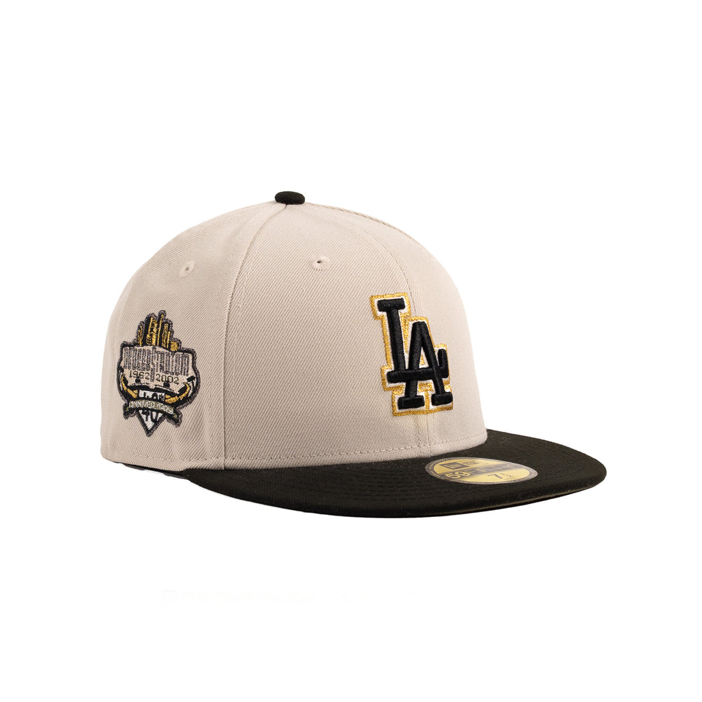 Los Angeles Dodgers Bone White/Black "Two Tone" | New Era 59Fifty Fitted
