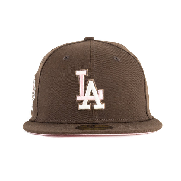 Los Angeles Dodgers Mocha Brown/Pink/Chrome 