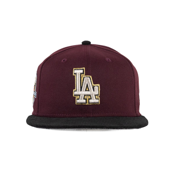 Los Angeles Dodgers Maroon Red/Black Corduroy 