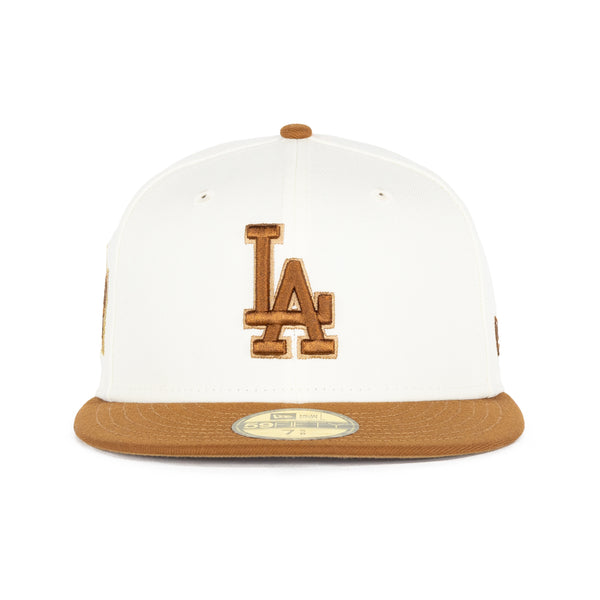 Los Angeles Dodgers Chrome White/Brown 