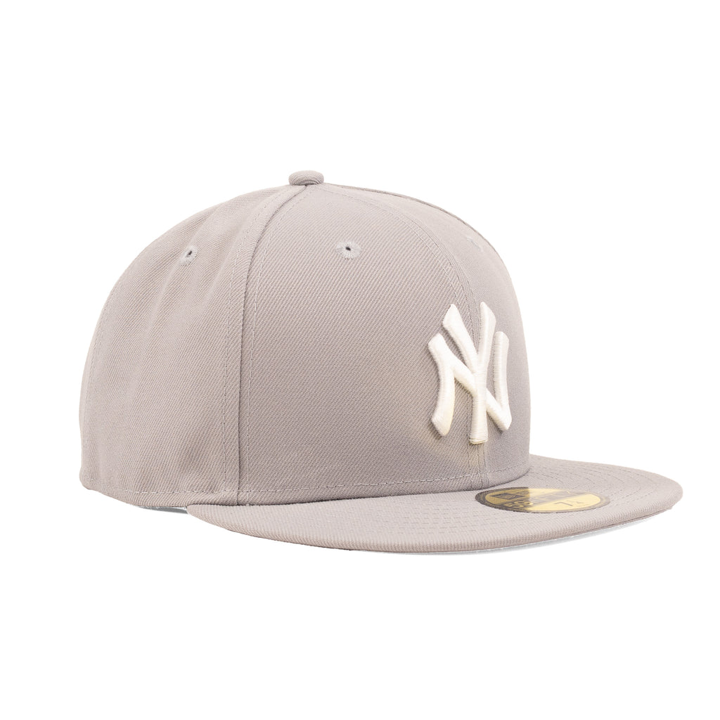 New York Yankees Light Gray "Basic" | New Era 59Fifty Fitted