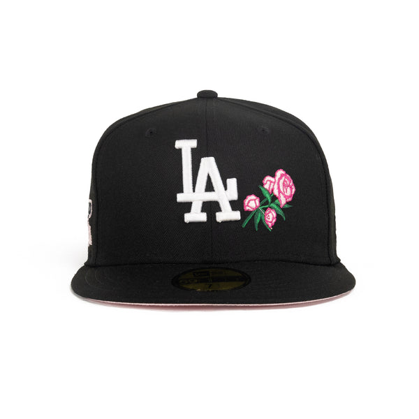 Los Angeles Dodgers Black/Pink w Flower Patch 