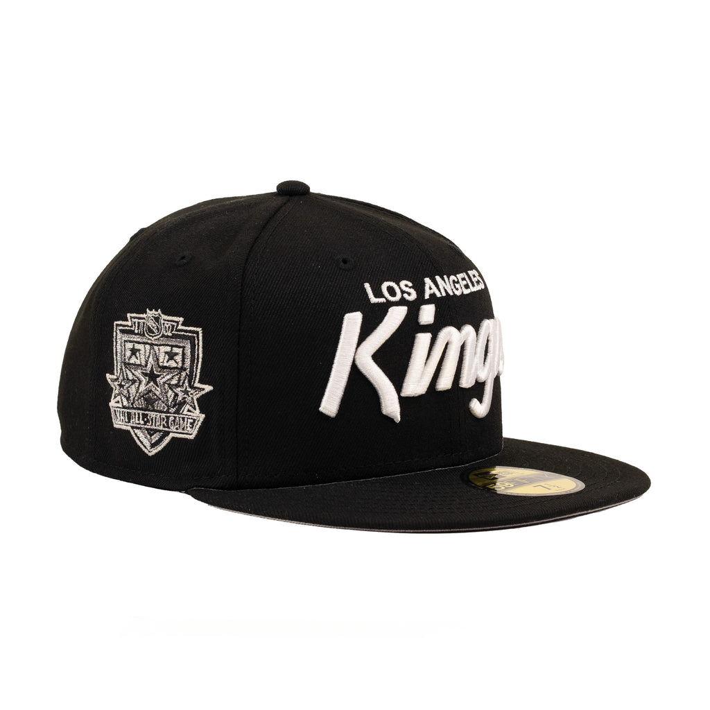 Los Angeles Kings Black/White "Script" | New Era 59Fifty Fitted