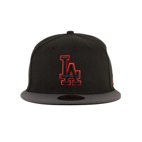 Los Angeles Dodgers Black/Charcoal Gray/Red 