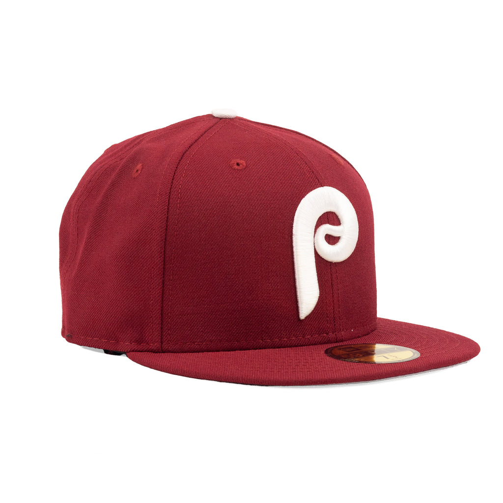 Philadelphia Phillies Cardinal Red "Cooperstown" | New Era 59Fifty Fitted