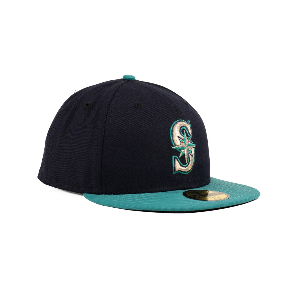 Seattle Mariners Navy Blue/Green "Authentic Collection" | New Era 59Fifty Fitted