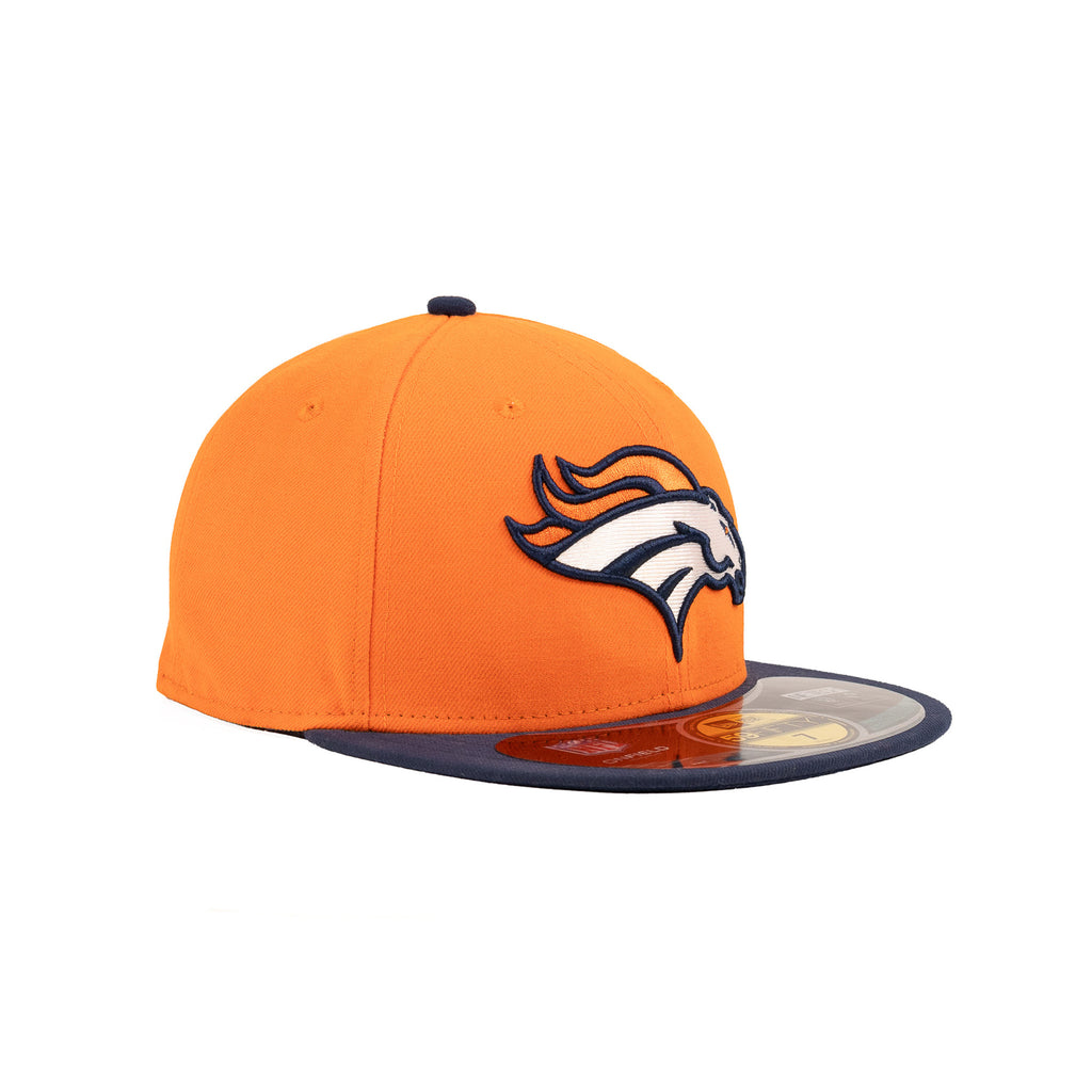Denver Broncos Orange/Navy Blue "Two Tone" | New Era 59Fifty Fitted